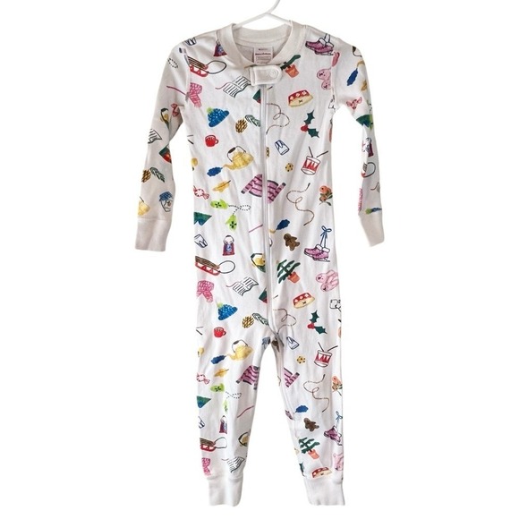 Hanna Andersson Other - Hanna Andersson Christmas pajamas one piece‎ Sz 3